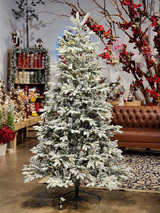 MENDOZA NEVADA TREE WITH WARM LEDS