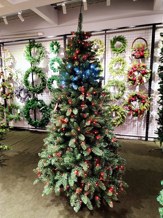 BAHRAIN PINE TREE 1217 BRANCHES 2.10CM WITH 390 RGB LEDS WITH FUNCTIONS
