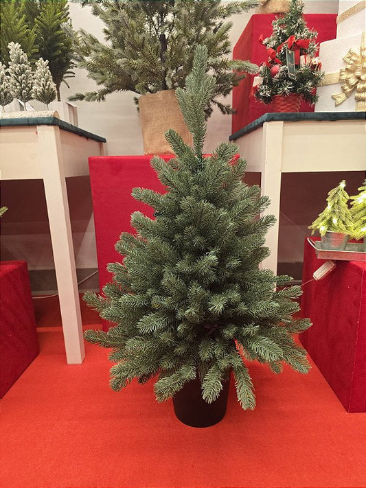 REALISTIC PINE TREE 91 BRANCHES 90CM CACHEPOT BASE